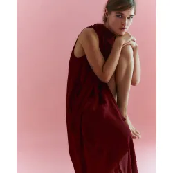 Sfera - Vestido básico picos