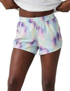 Short de course Dashs bleu clair L - Brooks - FashionsVida