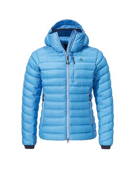 Isojacke Silvretta Down Hoodie para mujer azul claro 36