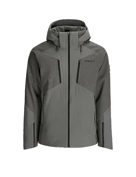 Herren Skijacke Alyeska Melange grau S M - Spyder - FashionsVida