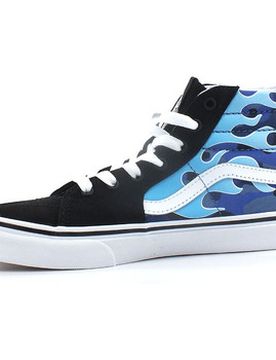 Sneaker Sk8-Hi Camo Flame Sneaker Blue Ice Camo Vn0a4ui2abw1 36 Female