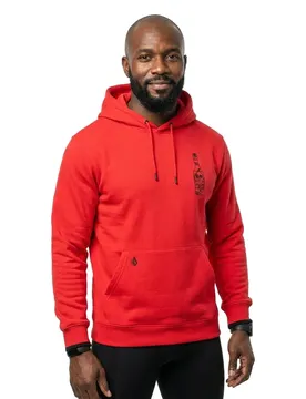 Sweat à Capuche Essential Crimson S