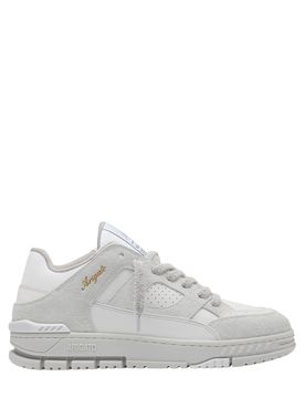 Area Lo Brushed-Suede and Leather Low-Top Trainers