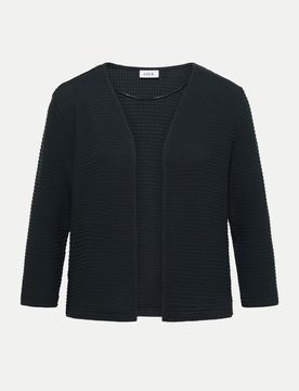Cecil Jacke Ajour Schwarz XL