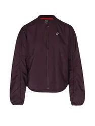 Chaqueta de running para mujer Nagino Run Adjustable rojo oscuro S