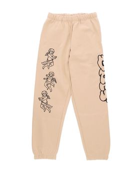 Pantalone Tuta Felpato Uomo Cherubs Sweatpants Oat Milk