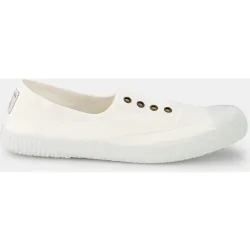 Zapatillas de lona infantil en con cierre elástico