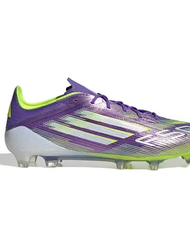 Chaussures De Football F50 Elite Fg Purple Rush / Ftwr White / Lucid Lemon EU 45 1/3 - Adidas - FashionsVida