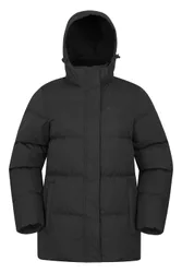 Snow Womens Padded Jacket - Black - Black - Size: 20