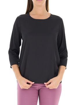 RINASCIMENTO Blusa in satin NERO S