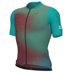 Maglia A Maniche Corte Pr-e Onda Turquoise Green