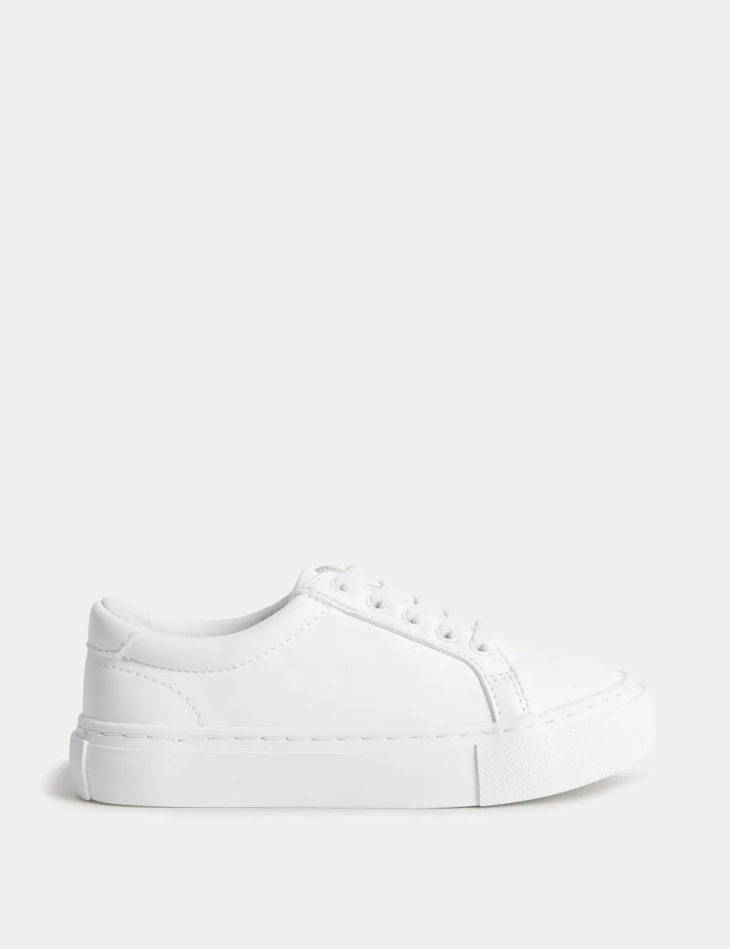 Kids' Trainers (4 Small - 7 Large) White male - M&S - FashionsVida