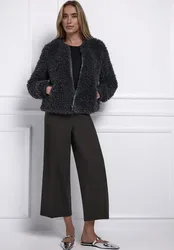 Wide Leg Hose female Braun