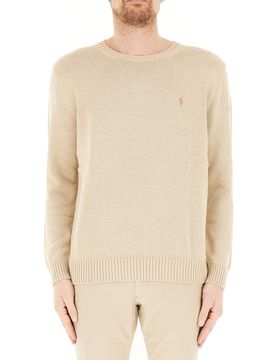 Maglione girocollo POLO BEIGE S