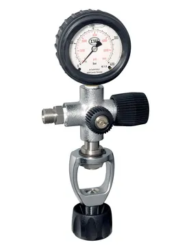 Valvola Del Serbatoio Di Immersione Yoke With Pressure Gauge Cross Fill 200 Bar