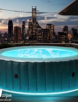Aufblasbarer Whirlpool MSpa STARRY 6 Personen mit LED