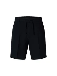 Leinenshorts SLHREGULAR-LEROY schwarz M herren