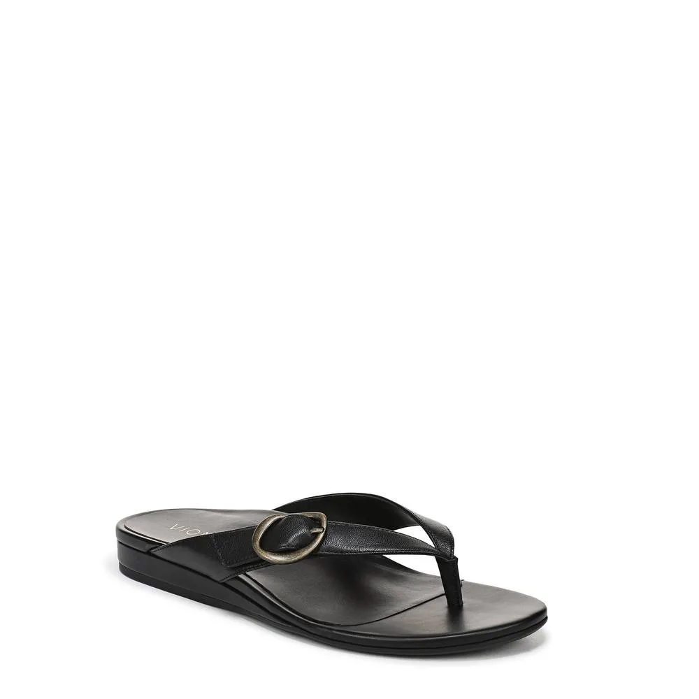 Grove Sandals - Black - Size: 3 - Vionic - FashionsVida