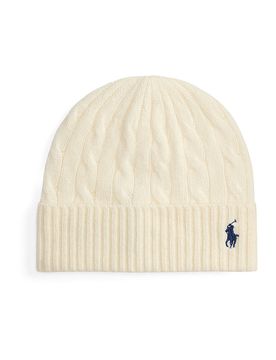 Gorro - Gorro tejido crema ONE SIZE