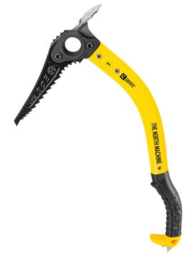 Bergsteiger-Eisaxt Ice Axe The North Machine  (W/Ice, Adze) Vario Yellow Gelb