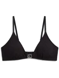 BH ohne Bügel black schwarz M damen