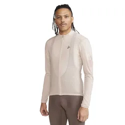 Maglia A Maniche Lunghe Core Bike Essence Wool Plaster / Melange