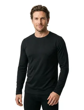 Maglietta A Maniche Lunghe Bl212 Black L