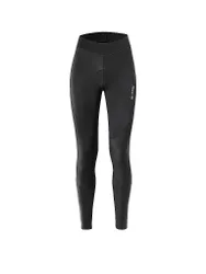 Damen Winter Radhose Thermo Bund schwarz 42 W