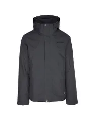 Giacca da trekking da uomo Caserina II 3in1 con cappuccio nero XL