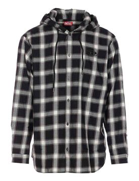 Diesel Camicia a quadri S-Ix-Ajfi