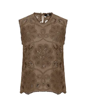 Riani Blusa marrón 36 - Riani - FashionsVida