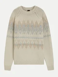 Orange Pullover Karombo Beige XL