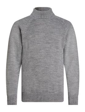 Cuello alto Hombre Gris M Hombre