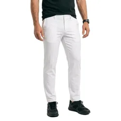 Pantalon Commuter Slim 01 White 48 Homme