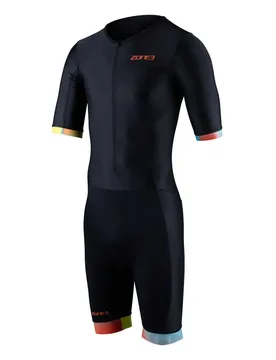 Activate+ Short Sleeve Trisuit Black / Neon S Men - Zone3 - FashionsVida