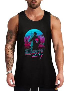 Visit NIGHT City Classic Tank Top Active Wear Tank Top Quick Dry Athletic Sleeveless - Aliexpress - FashionsVida