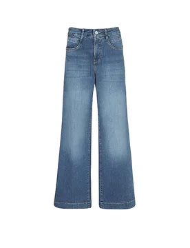 Vaqueros de corte ancho RICH PALAZZO azul 44/L32 - Mac - FashionsVida