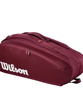 Defyer V1 9pk Racket Bag Red One Size - Wilson - FashionsVida