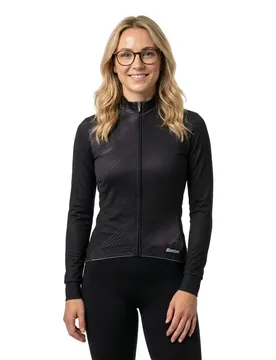 Maglia A Maniche Lunghe Pure Dye Black