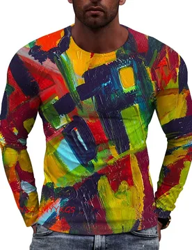 World Famous 3D Printed T-shirt Abstract Art Men's And Women's Street Hip Hop Round Neck Long Sleeve Fashion Casual Top Article - Aliexpress - FashionsVida