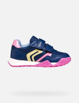 Schuhe Rann-e Junior Dunkles Königsblau/rosa 25 Dunkles Königsblau/rosa