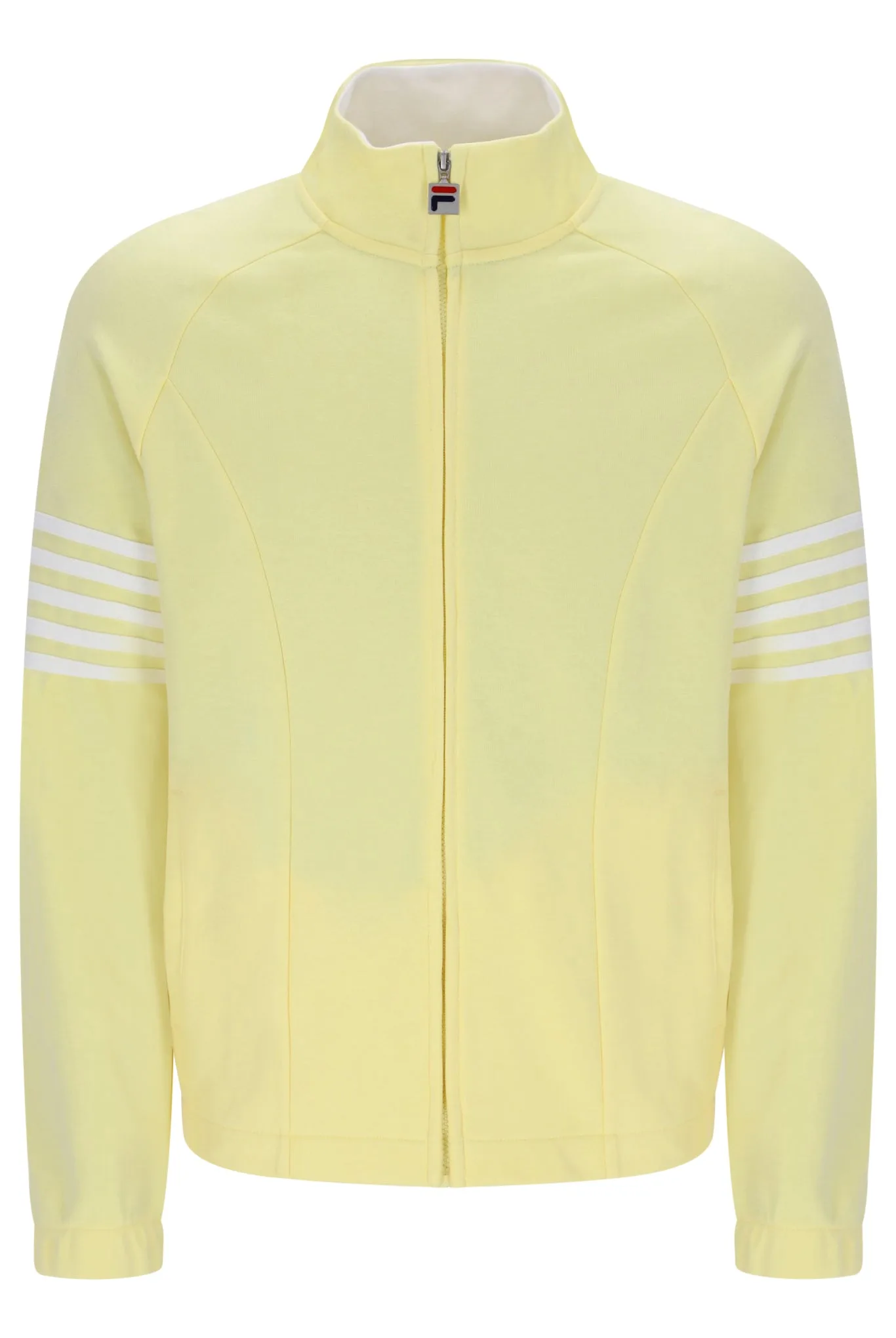 Double Cream/ White Patrice Cut And Sew Jacket - XS - FILA - FashionsVida