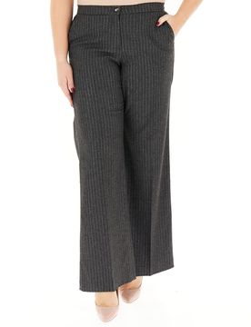 Pantalone wide leg COLLECTION ANTRACITE 50