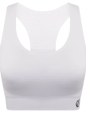 Womens/ladies Dont Sweat It Ii Sports Bra (White) - Size X-Large - Dare 2b - FashionsVida