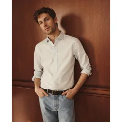 Camisa oxford de hombre slim fit