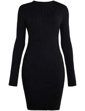 Faina Vestido de punto negro