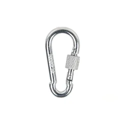 Mousqueton Avec Verrouillage 13x160 Mm 10 Unités Grey One Size