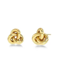 Ohrstecker INFINITY KNOT Small Gold gold damen