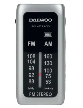 Radio Portable Dw1129 Silver One Size unisex