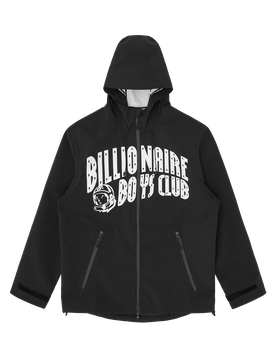 Arch Logo Rain Jacket - Black